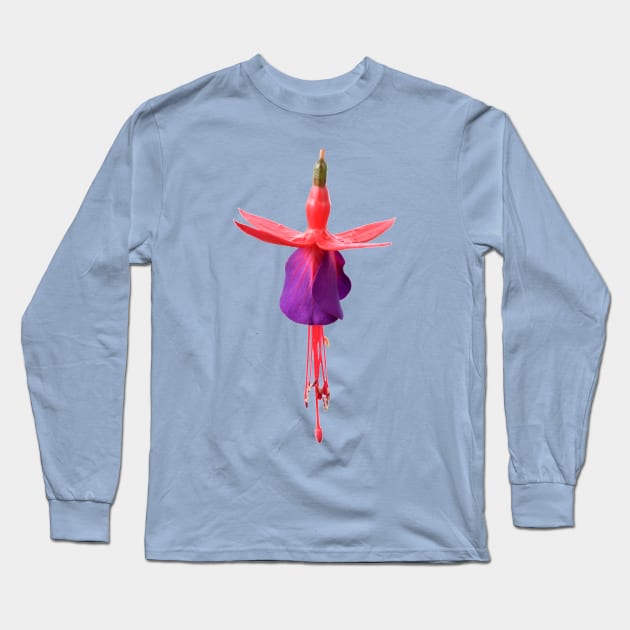 Fuchsia  FuchsiaBerry Long Sleeve T-Shirt by chrisburrows